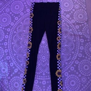 Rue 21 Sunflower Checkerboard Leggings